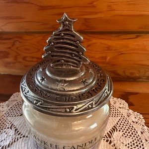 Vintage 2000 Carson Pewter Merry Christmas Lid